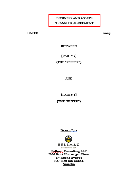 Business and Assets Transfer Agreement document preview