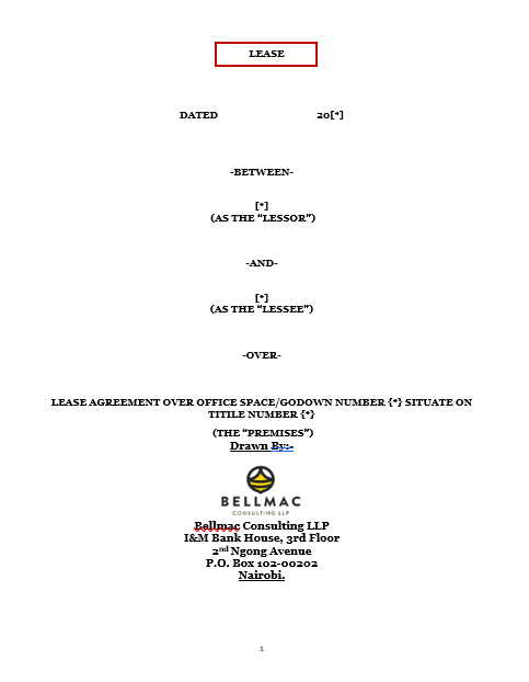 Commercial Lease (Short term) between two Companies - Pro lessee document preview