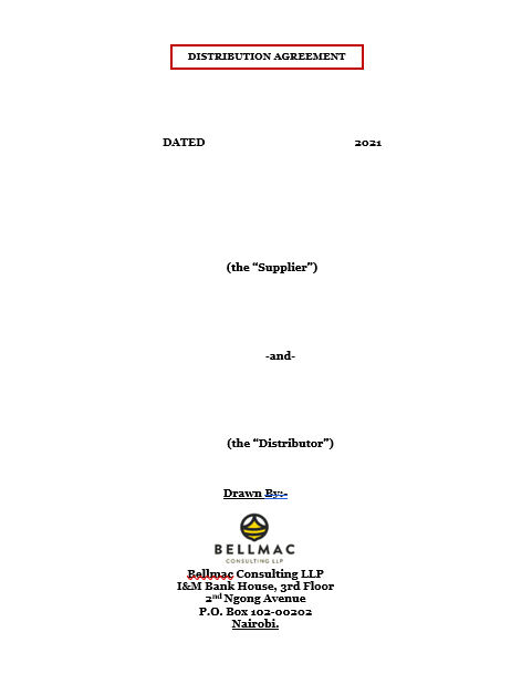 Distribution Agreement Exclusive document preview