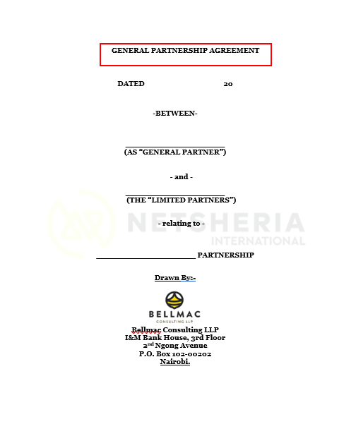 Partnership Deed document preview